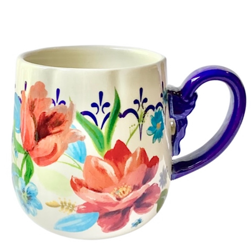 The Pioneer Woman Spring Bouquet floral ceramic mug